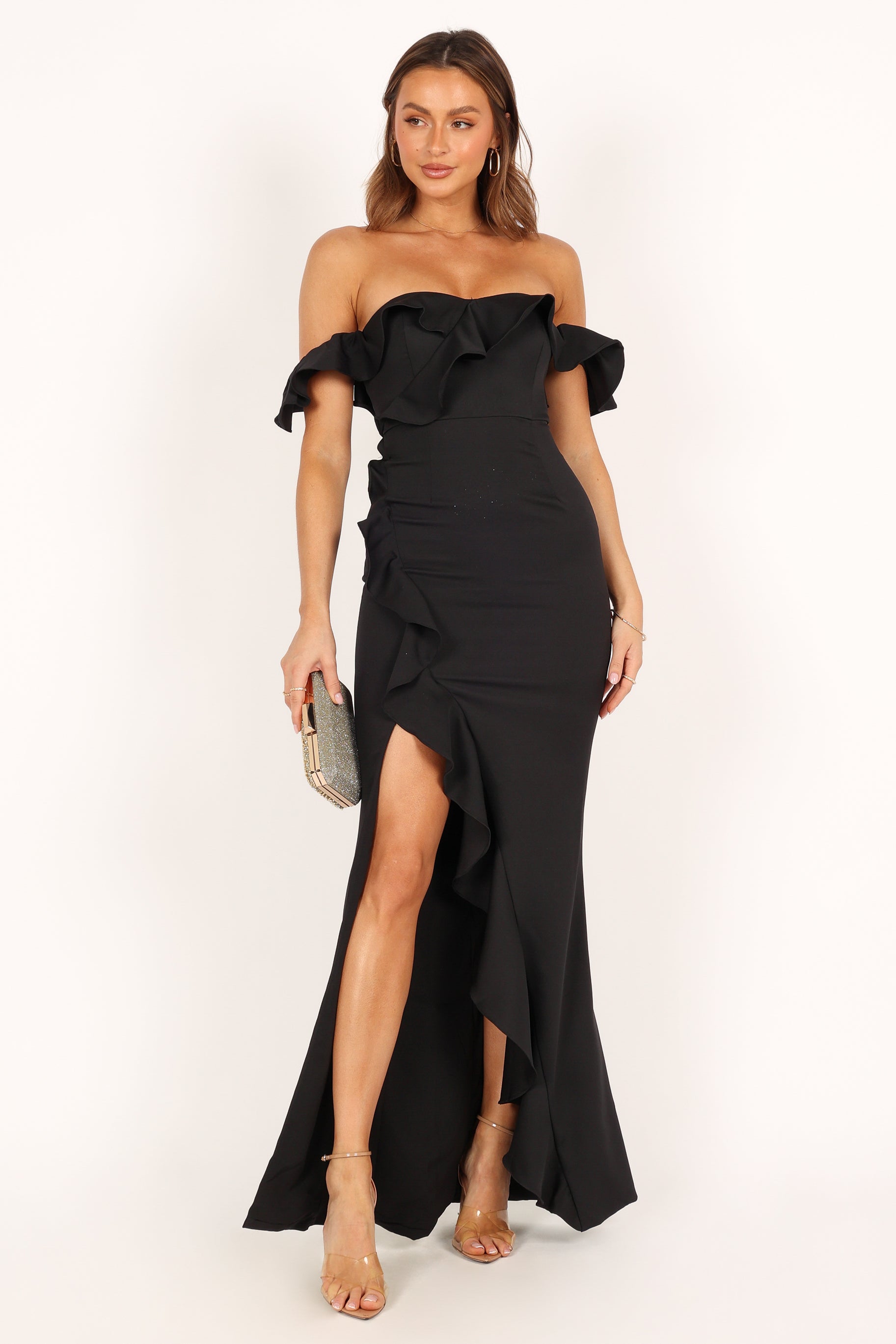 Pin by Tuangyp p on Maxidress  Womens black dress, High waist maxi dress,  White maxi dresses