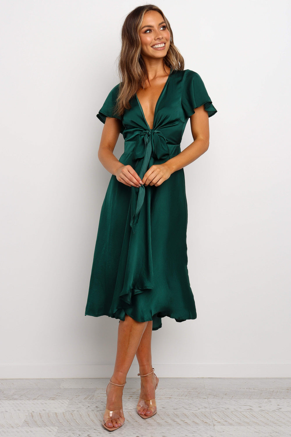 Petal and Pup USA DRESSES Montrose Dress - Emerald