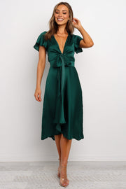 Petal and Pup USA DRESSES Montrose Dress - Emerald 6