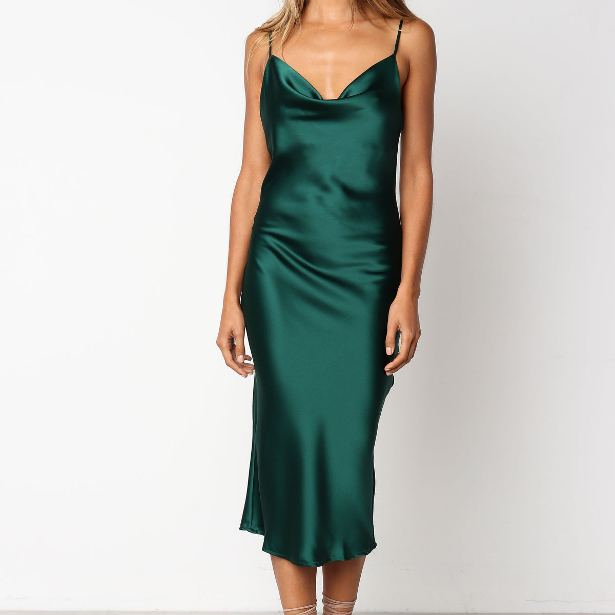 petal and pup emerald green dress Petal & Pup Women's Cyprus Dress