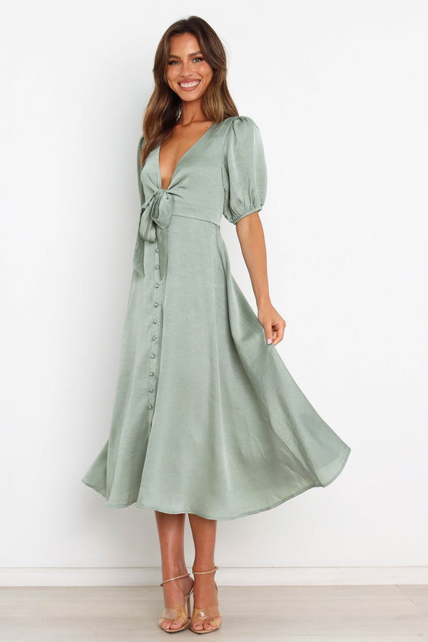 Petal and Pup USA DRESSES Piper Dress - Sage