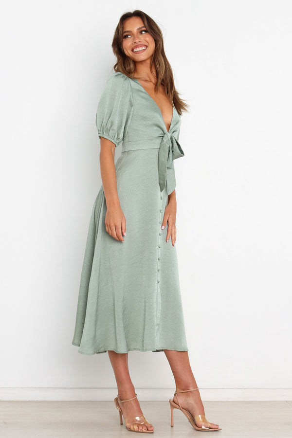 Petal and Pup USA DRESSES Piper Dress - Sage