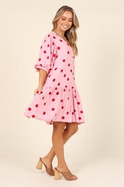 Petal and Pup USA DRESSES Regina Dress - Pink