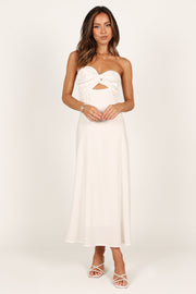Petal and Pup USA DRESSES Rosetta Dress - White