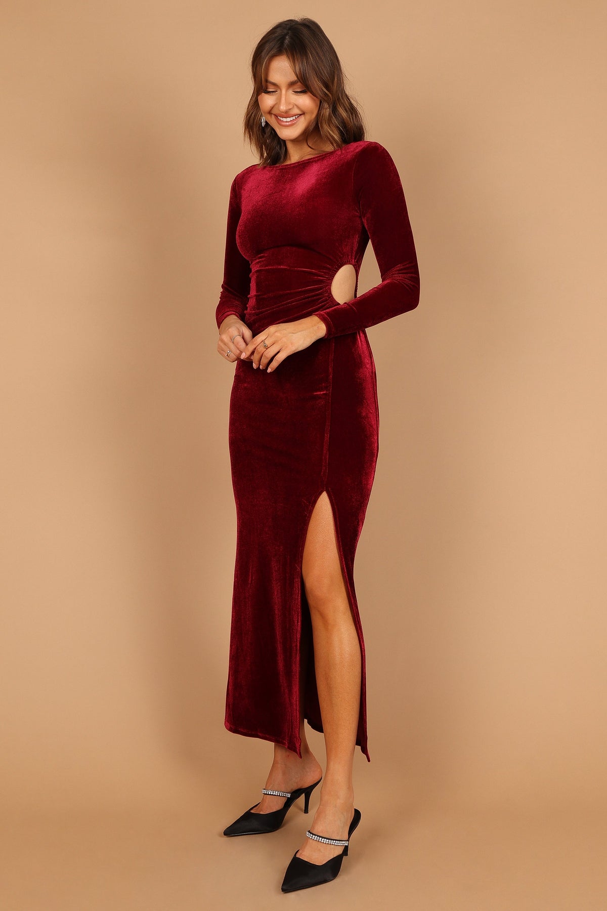 Sarine Long Sleeve Maxi Dress