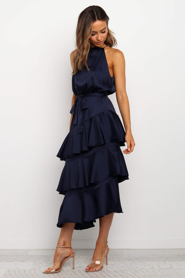 Petal and Pup USA DRESSES Saychelle Dress - Navy 6