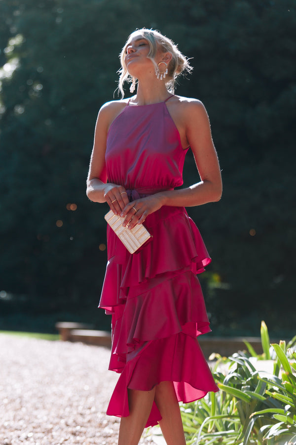 Dominique Dress - Pink