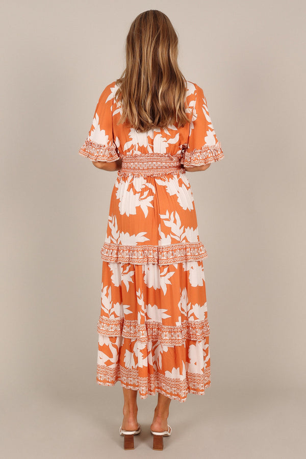 Petal and Pup USA DRESSES Silvio Maxi Dress - Orange