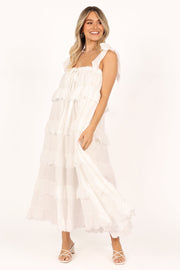 Petal and Pup USA DRESSES Ursa Maxi Dress - Off White