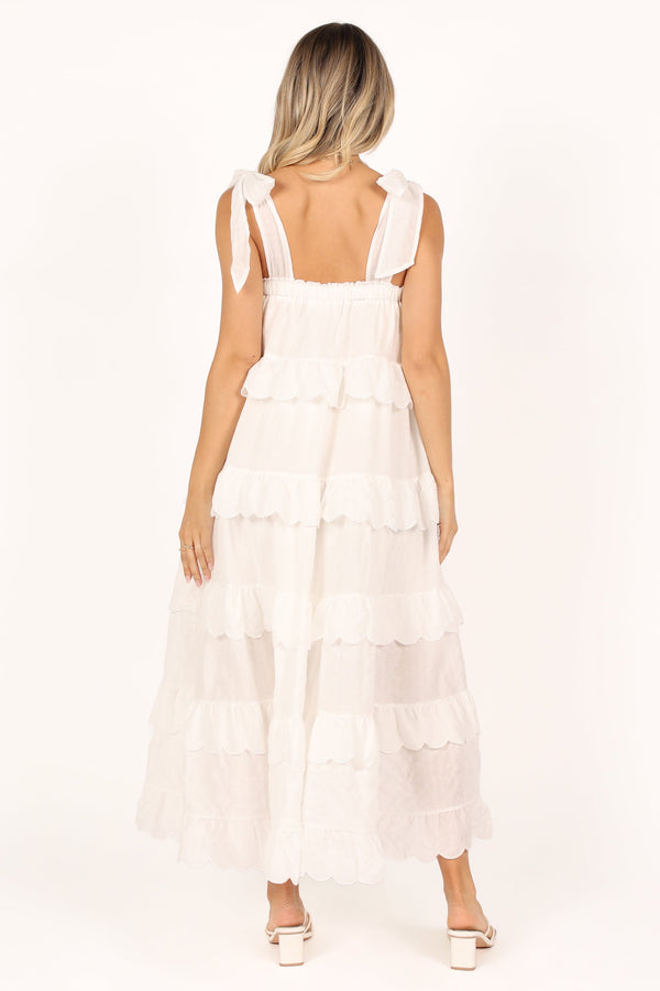 Petal and Pup USA DRESSES Ursa Maxi Dress - Off White