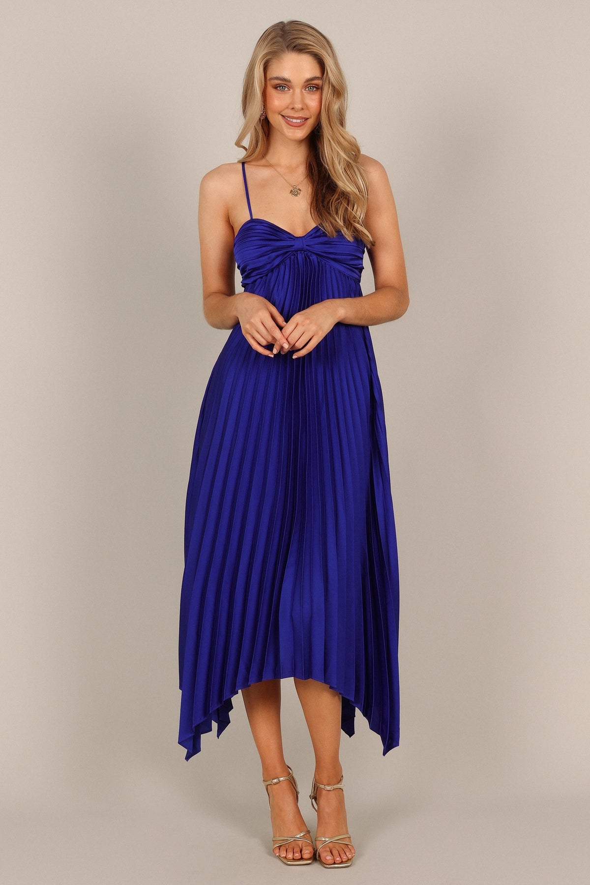 Vikki Dress Royal Blue