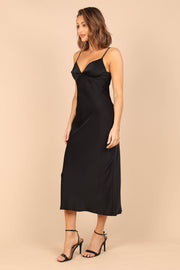 Petal and Pup USA DRESSES Yorelle Midi Dress - Black