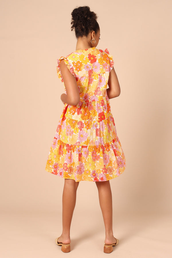 Petal and Pup USA DRESSES Zuma Dress - Orange