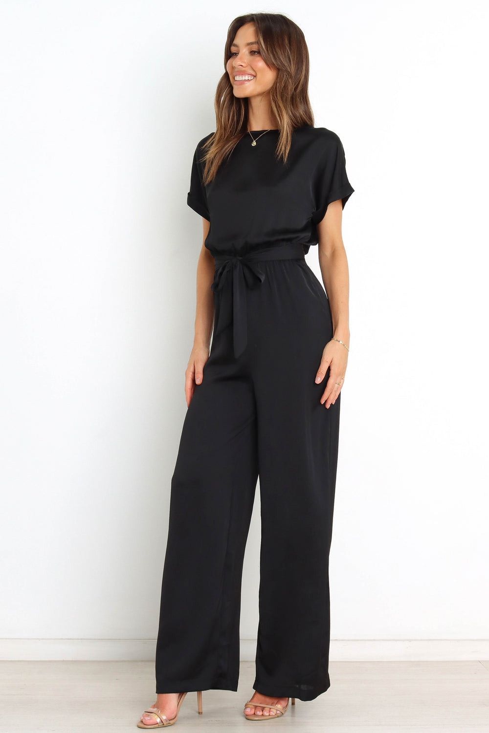 Laura Jumpsuit - Black - Petal & Pup USA