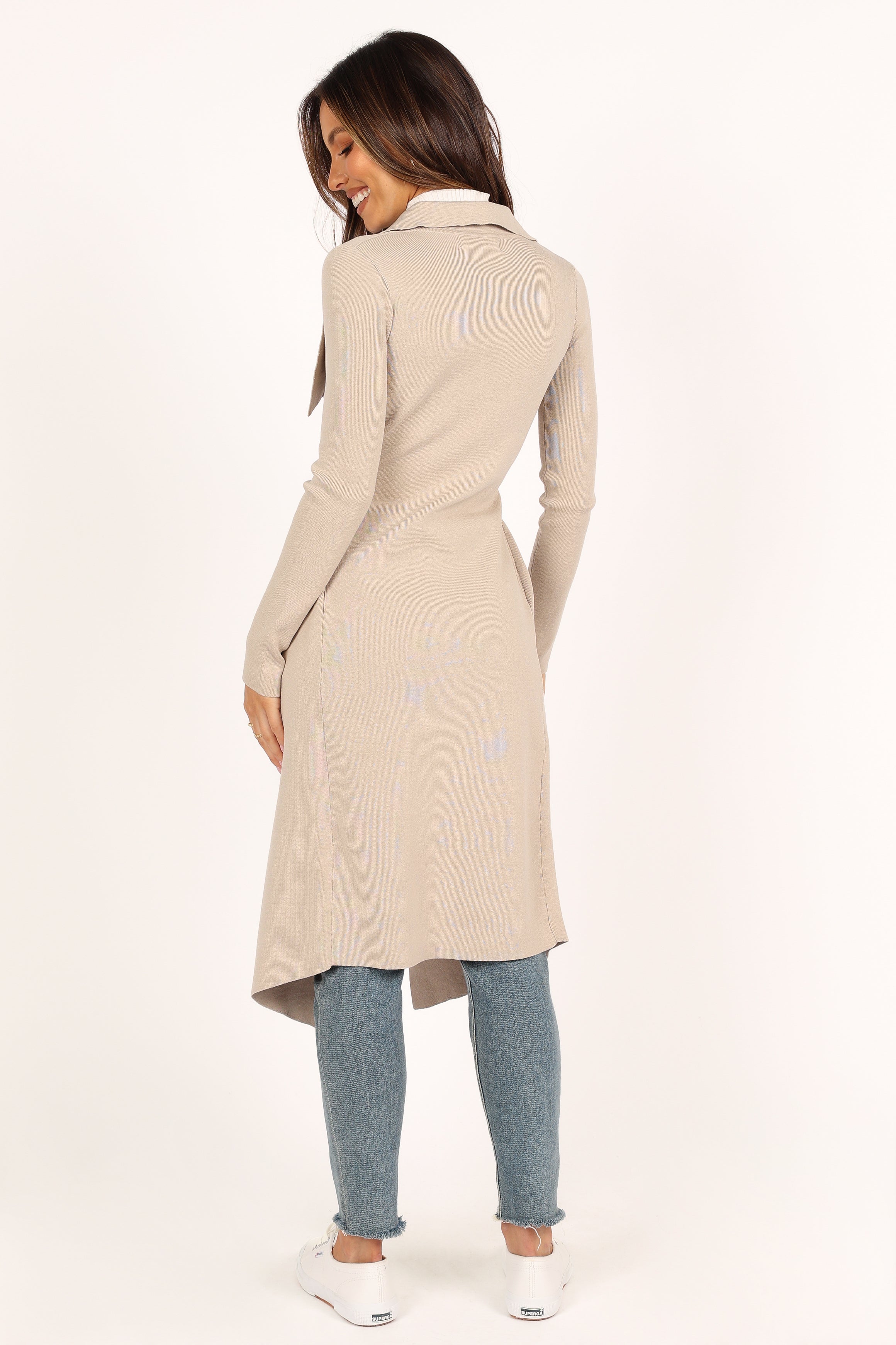 stone  CARDIGAN sサイズ nubian Audrina Cardigan - Stone | Petal & Pup USA