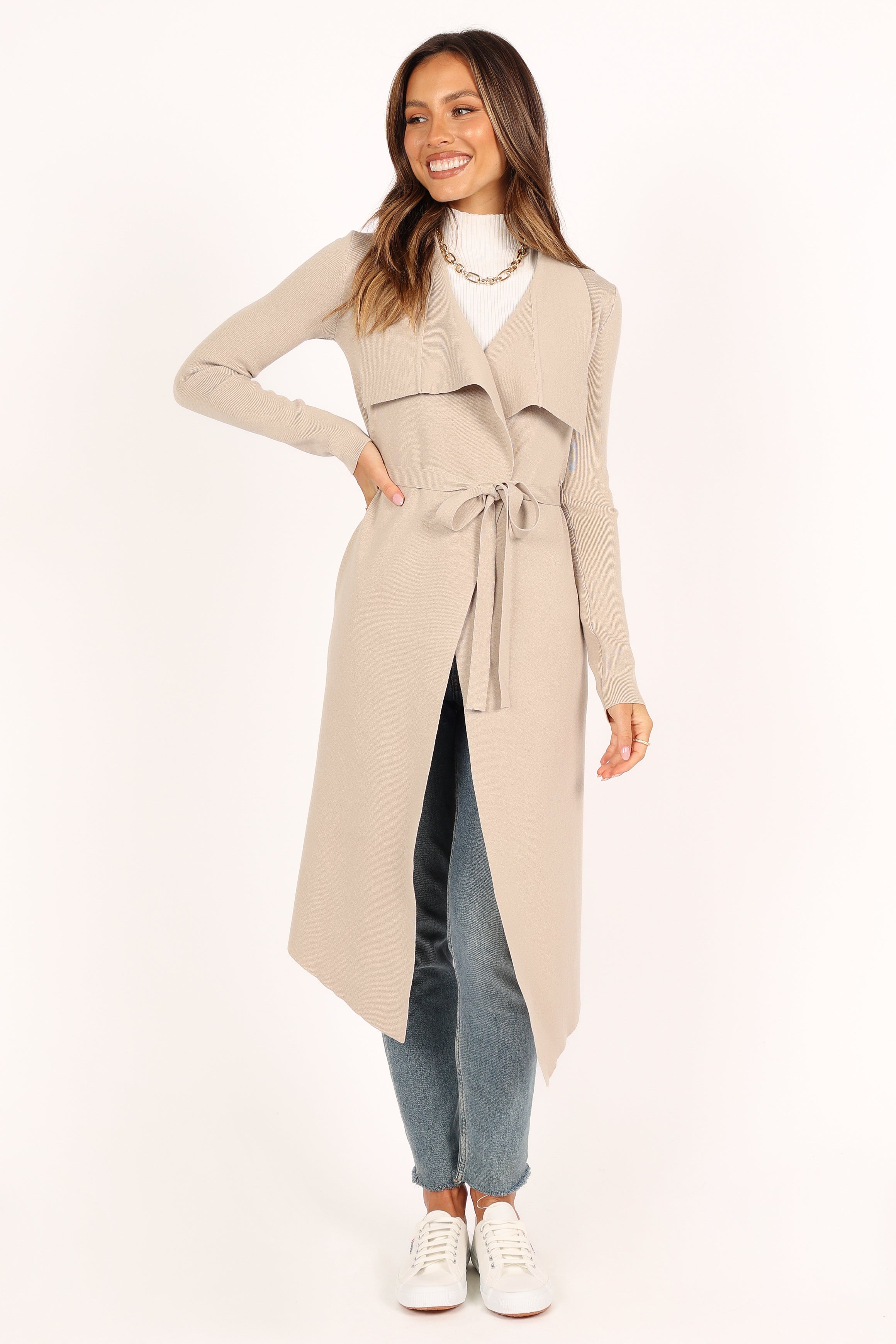 Audrina Cardigan - Stone | Petal & Pup USA