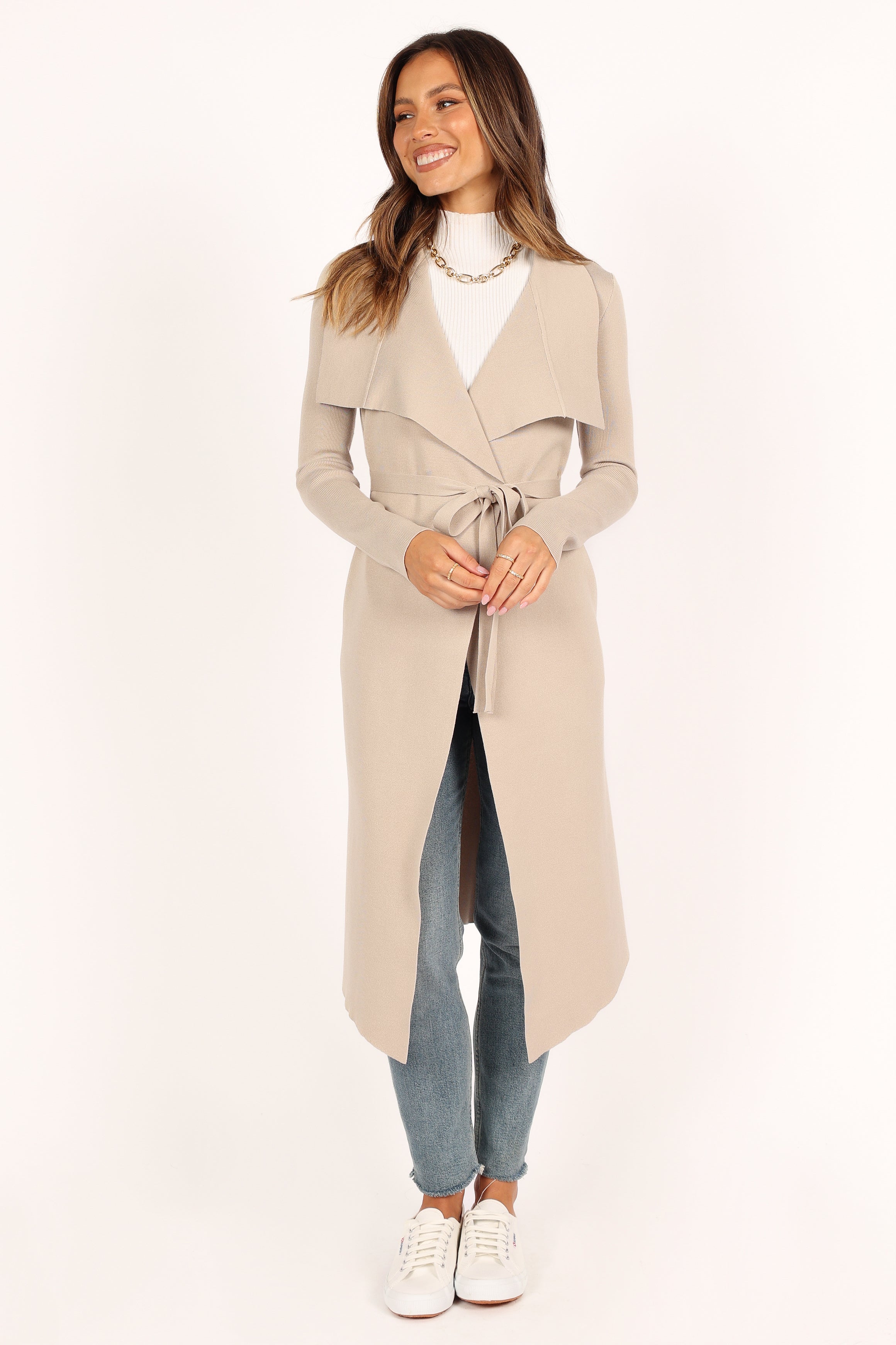 Audrina Cardigan - Stone | Petal & Pup USA