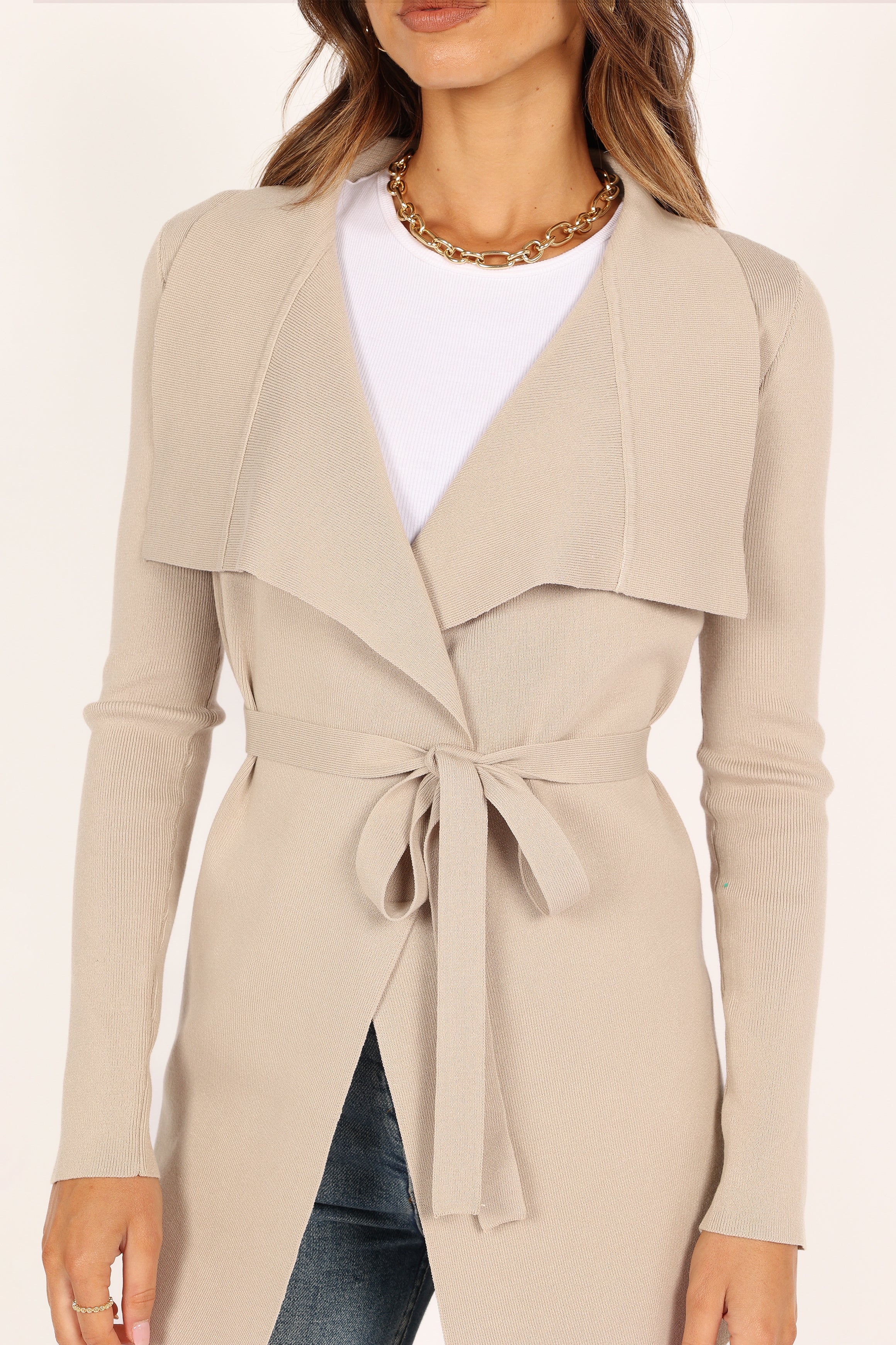 Zimmer Cardigan - Beige | Petal & Pup USA