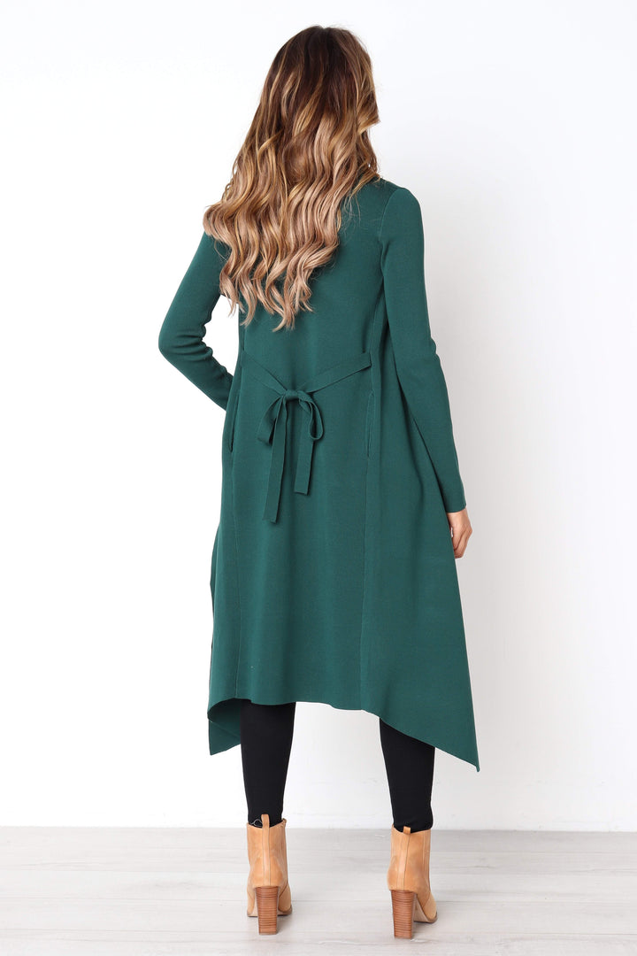 Piper Cardigan - Forest Green