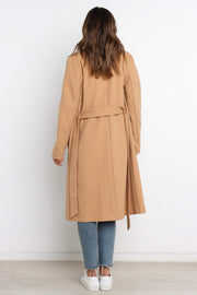 Petal and Pup USA OUTERWEAR Camberwell Coat - Tan