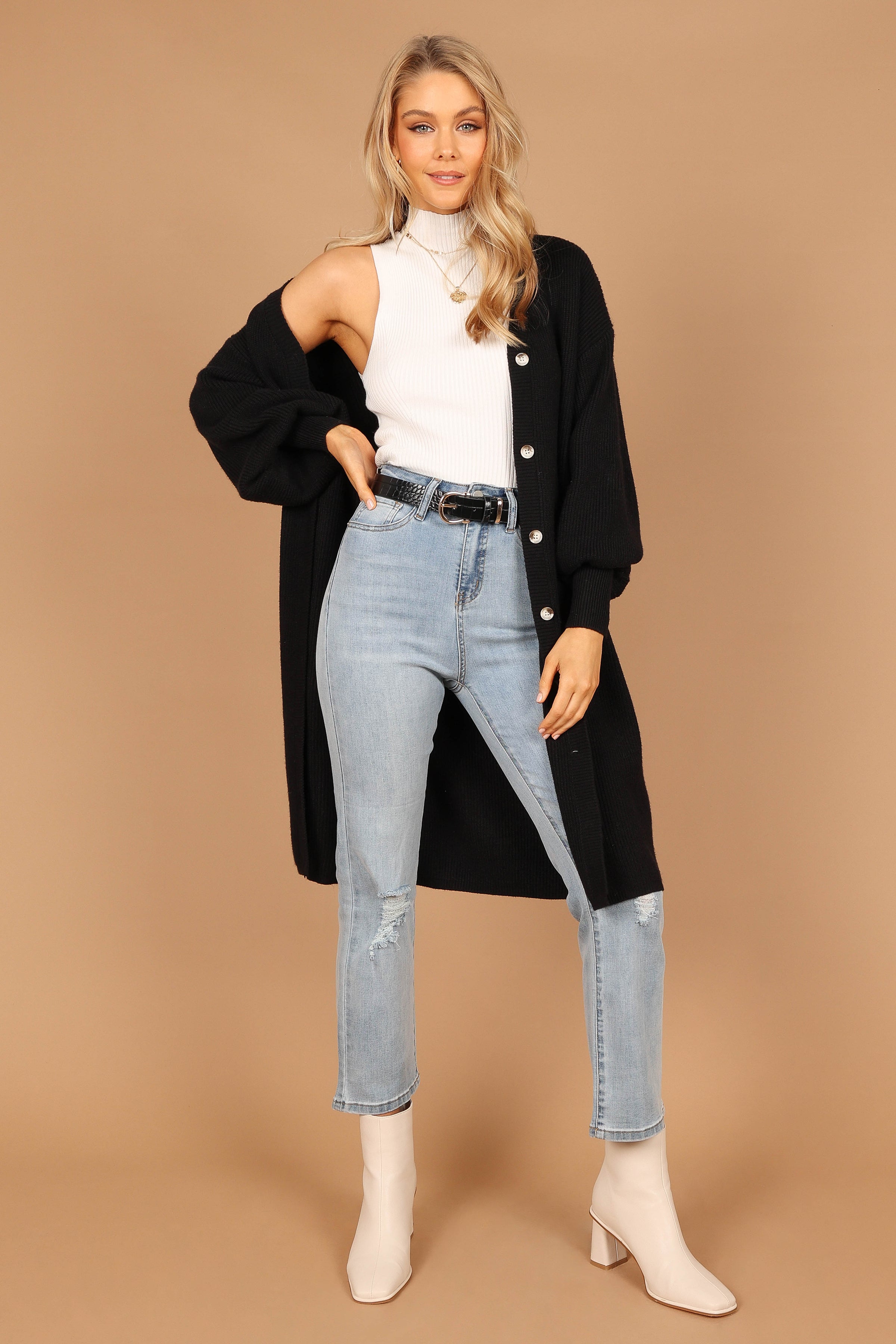 Petal and Pup USA OUTERWEAR Comara Cardigan - Black