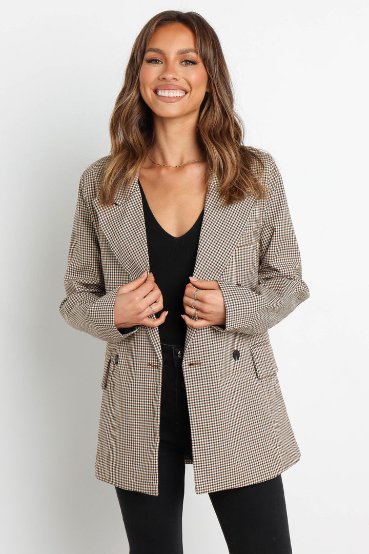 Juliette Blazer - Brown - Petal & Pup USA