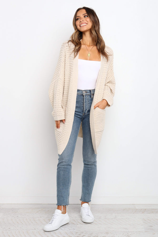 Petal and Pup USA OUTERWEAR Leyonie Cardigan - Cream