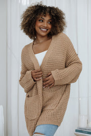 Petal and Pup USA OUTERWEAR Leyonie Cardigan - Tan