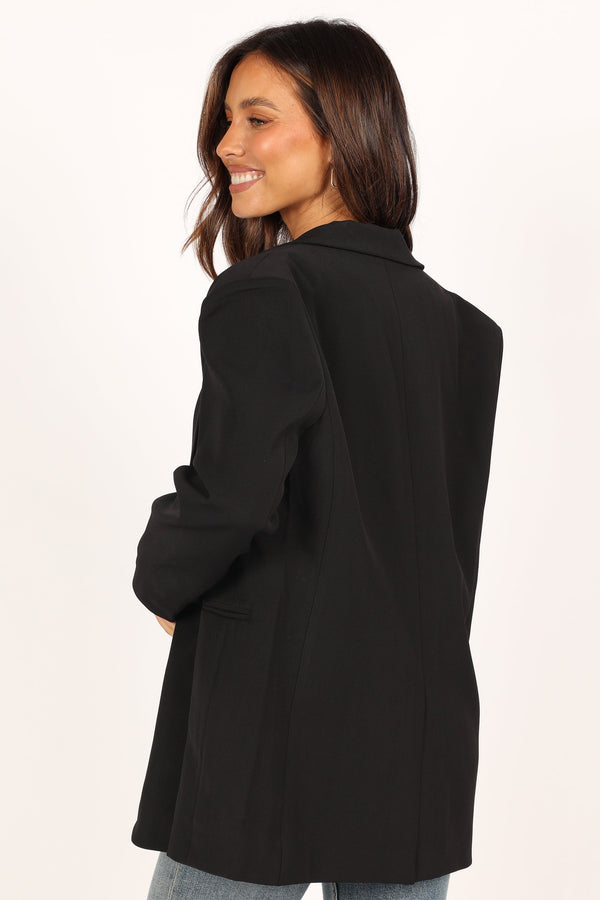 Petal and Pup USA OUTERWEAR Valentina Blazer - Black