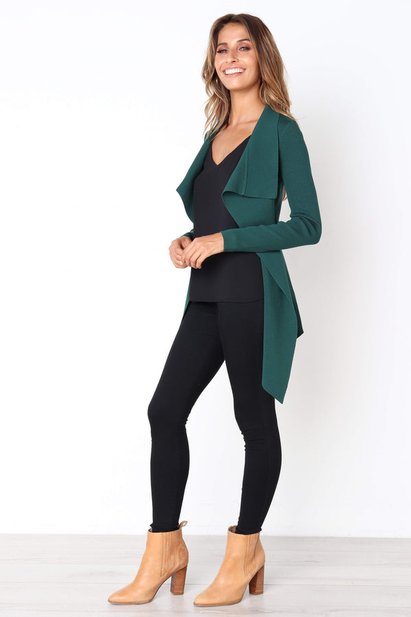 Zimmer Cardigan - Forest Green