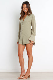 Petal and Pup USA Rompers @Becky Romper - Sage