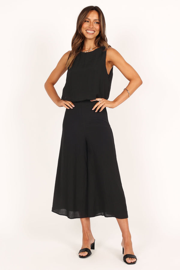 Petal and Pup USA ROMPERS Femme Jumpsuit - Black