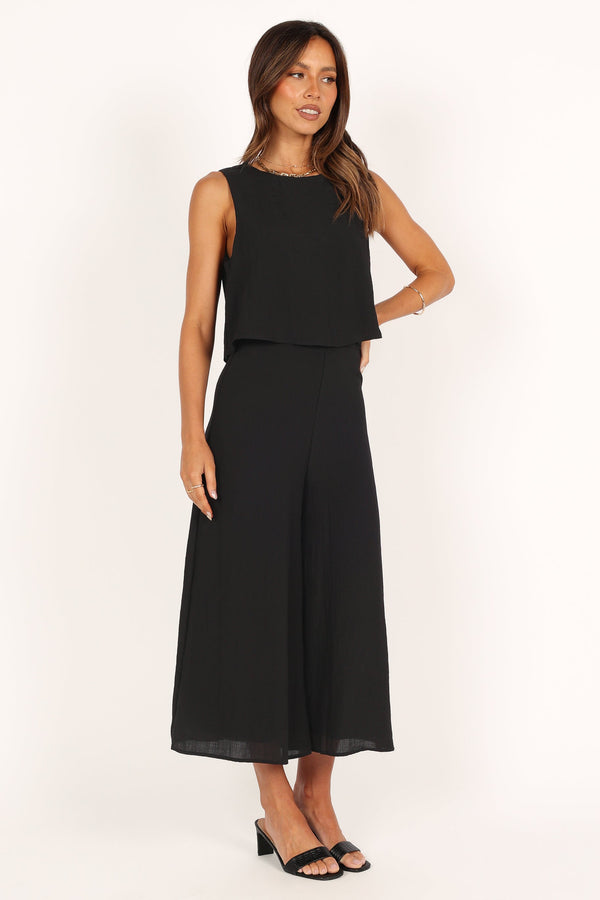 Petal and Pup USA ROMPERS Femme Jumpsuit - Black