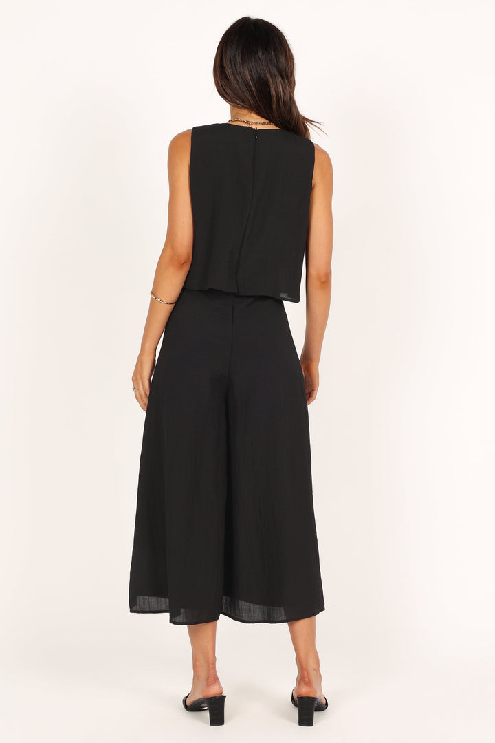 Femme Jumpsuit Black Petal & Pup USA