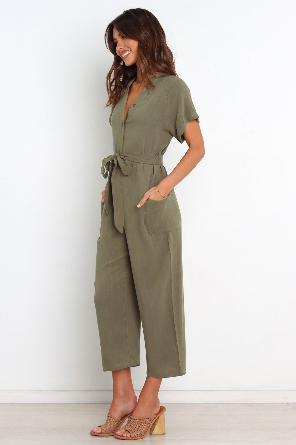 Maverick Jumpsuit Olive Petal & Pup USA