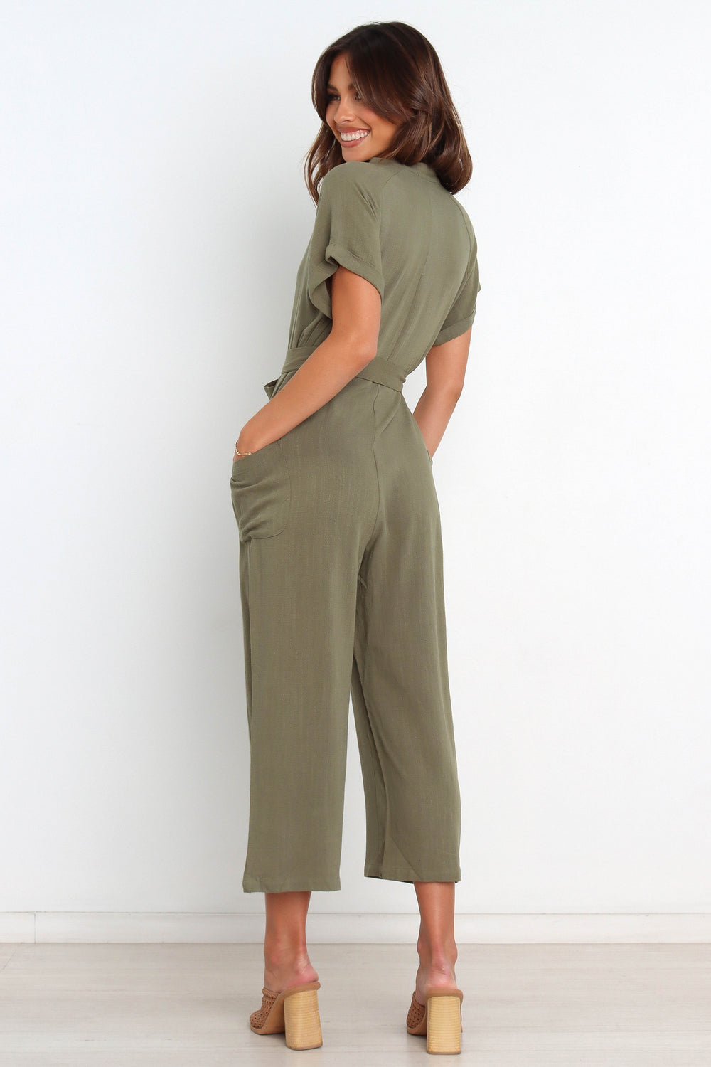 Maverick Jumpsuit Olive Petal & Pup USA