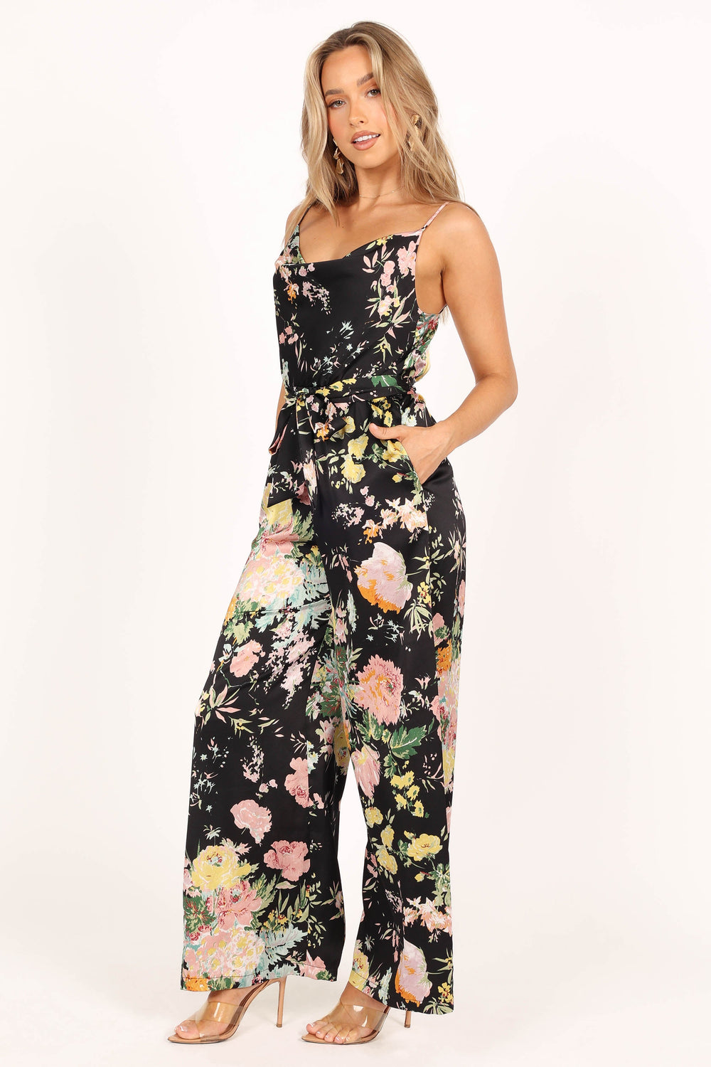 Petal and Pup USA Rompers Persia Jumpsuit - Black Floral