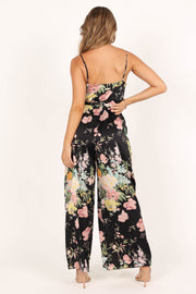 Petal and Pup USA Rompers Persia Jumpsuit - Black Floral