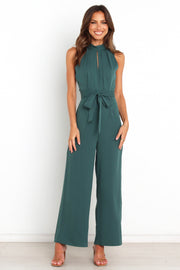 Petal and Pup USA Rompers Renee Jumpsuit - Emerald
