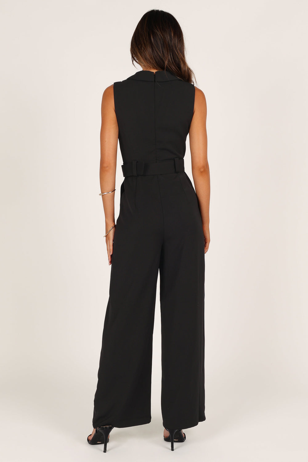 Petal and Pup USA Rompers Sienna Belted Jumpsuit - Black