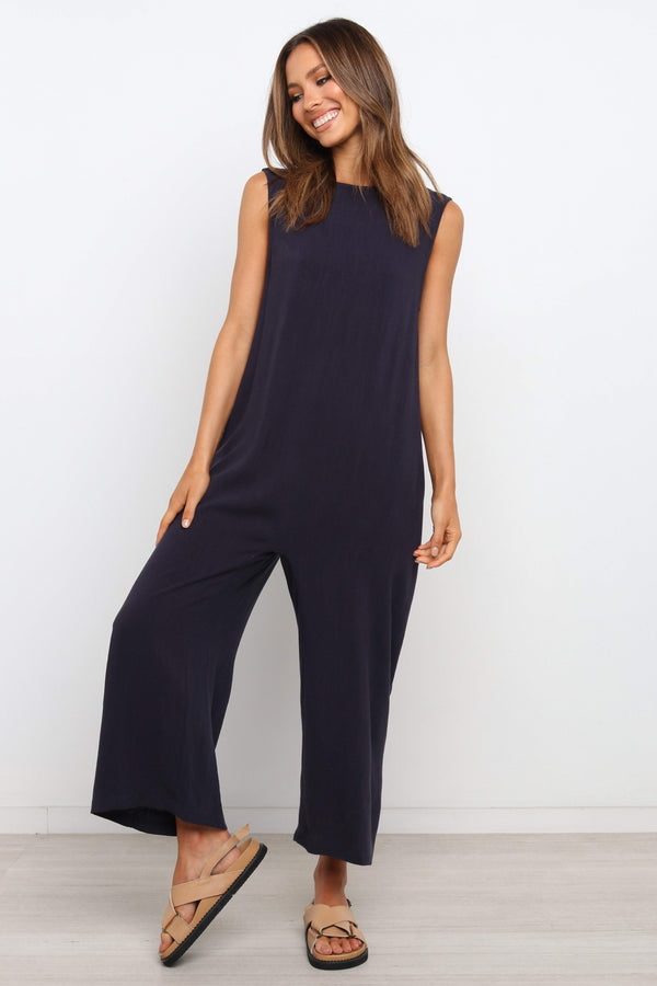 Petal and Pup USA Rompers Yardlee Jumpsuit - Navy