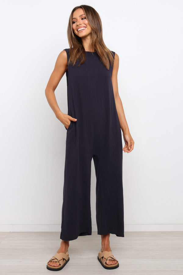 Petal and Pup USA Rompers Yardlee Jumpsuit - Navy