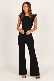 Petal and Pup USA Rompers Yvonne Jumpsuit - Black
