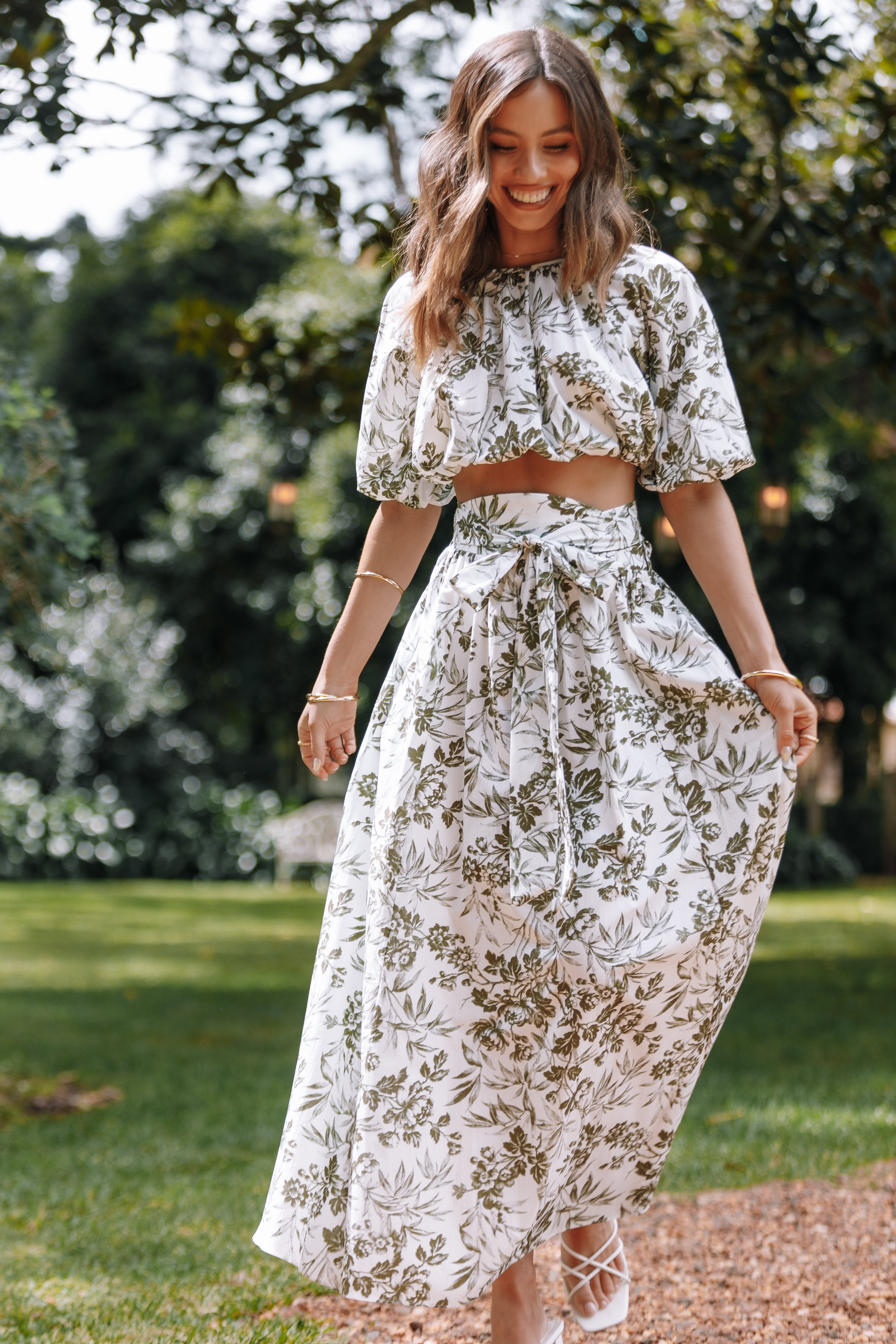 Crop Top And Two Piece White Boho Dress Lace Boho Two Piece Midi Dress Set Kara Two Piece Set White Floral Crop Top And Two Piece White Boho Dress Lace Boho Two Piece Midi Dress Set Kara Two Piece Set White Floral