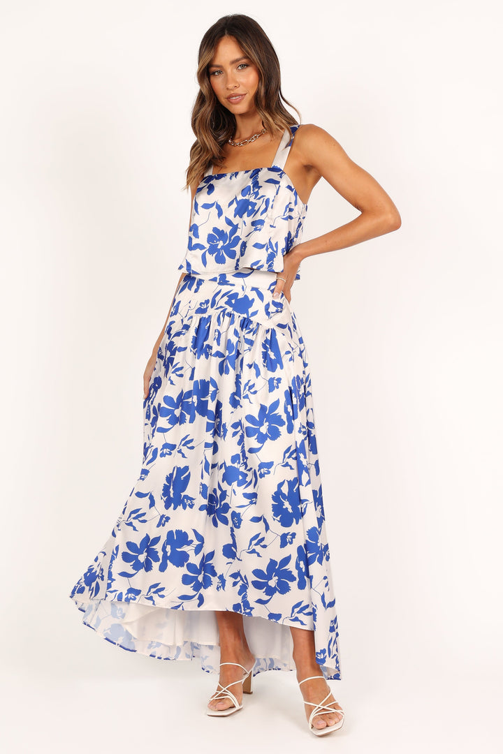 LuLu Set - Navy Cream Pink Floral main image 0