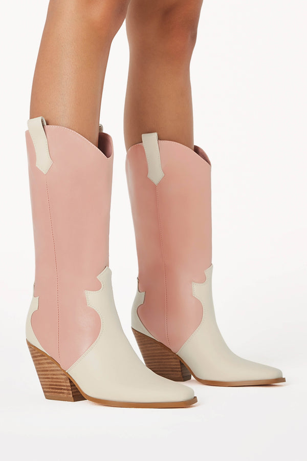 Petal and Pup USA SHOES Claudette Boot - Fondant Chalk