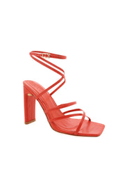 Petal and Pup USA SHOES Cullen Strappy Heel - Flame Scale
