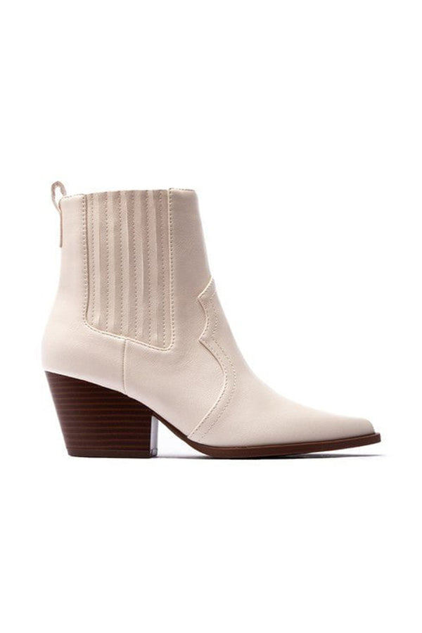 Petal and Pup USA SHOES Heeled Chelsea Boots - Stone