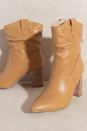 Petal and Pup USA SHOES Mavis Western Style Boots - Tan