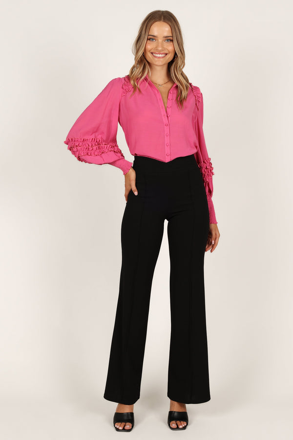 TOPS @Bettina Shirt - Fuchsia